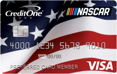 Official NASCAR® Credit Card from Credit One Bank®