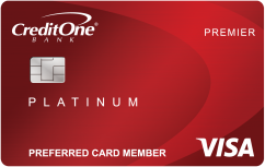 Credit One Bank® Platinum Premier Cash Back Rewards Credit Card