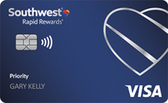 Southwest Rapid Rewards<sup>®</sup> Priority Credit Card image.