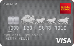 Credit Cards Experian Wells Fargo Platinum Visa Card