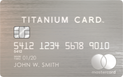 Luxury Card<sup>™</sup> Mastercard<sup>®</sup> Titanium Card<sup>™</sup> image.